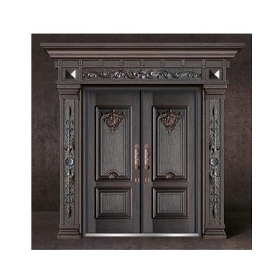 China Manufacturer Wholesale Modern Custom Cast Aluminum Doors Professional Packing Doors à venda