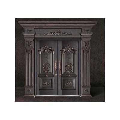 China Latest Modern Hot Selling Custom Made Cast Aluminum Industrial Style Cast Aluminum Door Safe Door for sale