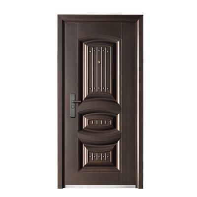 Chine Digital Lock China Factory Wholesale Security Steel Door Cold Rolled Steel Plate Security Door à vendre