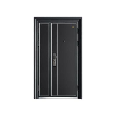 China Factory direct supply modern cheap steel door pattern custom steel entry door for sale