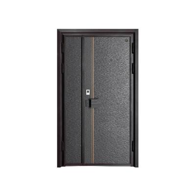 China Factory Product Modern Steel Doors Custom Head Style Household Steel Door for sale