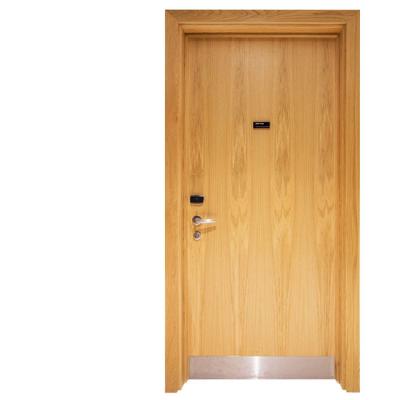 Κίνα Modern professional single wooden packing custom household door manufacturer wooden door προς πώληση