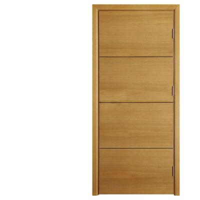 China Factory produce modern custom logo wood master bedroom interior door wooden door for sale