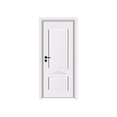 Cina China factory wholesale modern melamine bedroom door custom logo luxury melamine interior door in vendita