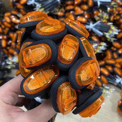 China 17-19 F150 Raptor F150 Raptor Modification Wheel Mid-net Small Eyebrow Light Yellow Light for sale