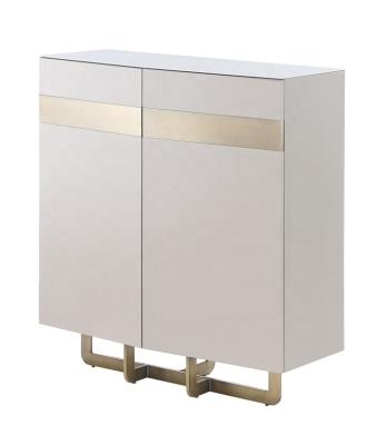 China Modern Sideboard Cabinet Convertible White Luxury Sideboard for sale