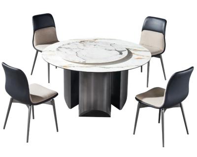 China Contemporary Ceramic Dining Table Round Ceramic Dining Table 4 Seater Italy for sale