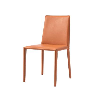 China Stable Design Lightweight Luxury Lounge Synthetic Leather Dining Chair For Sale for sale