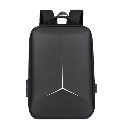 China New Waterproof Hard Shell 17 Inch Laptop Bag Backpack Large Capacity Waterproof University Student School Bag for sale