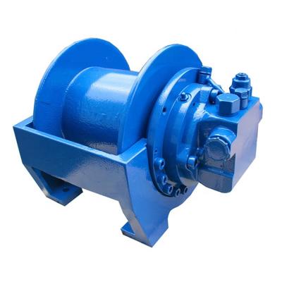 China Marine Hydraulic Winch 2 Ton Spooling Mooring Shrimp Boat CRANES Winch for sale