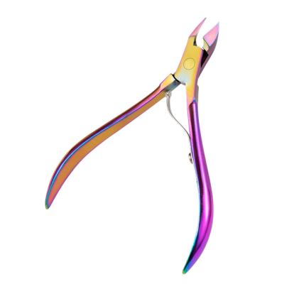 China Tough 2021 wholesale professional rainbow cuticle nippers for sale