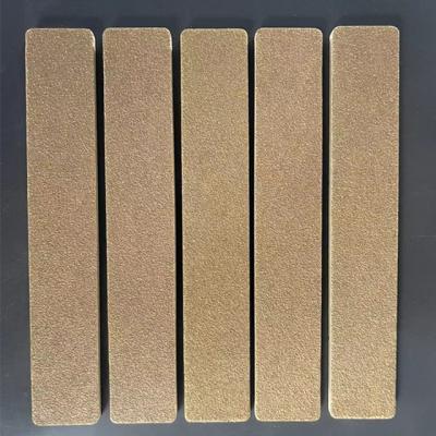 China Hard 2022 hot sale professional color 80/100/120/180 gold nail file for acrylic nails for sale