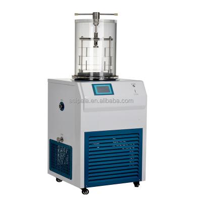 China Medicine Curing 0.18-0.27 sqm Pro Gland Pro Lyophilization Machine Scientific Freezing Dryer Automatic Vertical Manual Biochemistry Biolab for sale