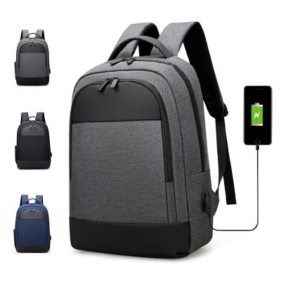 China With USB Custom Teenager Casual Oxford Waterproof Multifunctional Lightweight Men Bag USB Charger Laptop Backpack for sale