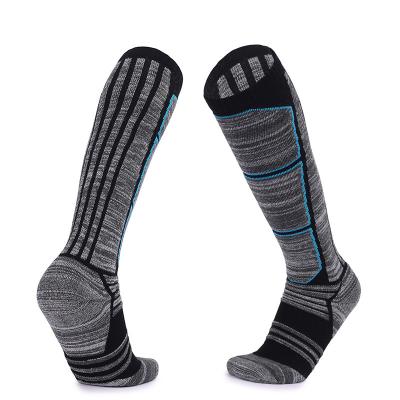 China Winter Sporty Knee High Snowboard Ski Socks Merino Wool Thermal Sports Boots Mens Womens, Hunting for sale