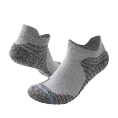 China Sporty Cotton Boat Socks Multicolor Custom Cotton Sport Support Compression Ankle Socks For Men for sale