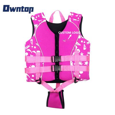 China Child Kids Neoprene Swimming Training Safety Float Suit Vest Personalized Life Vest For Children for sale