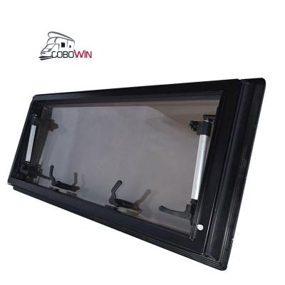 China Window has aluminum extrusion 500*400MM open around yacht corner side Double-Layer Push Window Motorhome RV Window Acrylic Double Glazed for sale