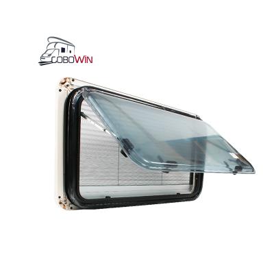 China Wind And Rain Products 1000*500MM Camper Trailer Windows rv Accessories Hot Selling Replacement Push Pull Window Shelter for sale