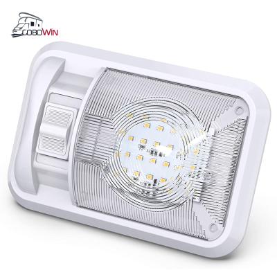 China Interior Light For Caravan 12V LED RV Ceiling Dome Light Interior Lighting For Trailer Camper With Switch Interior Caravan Light for sale