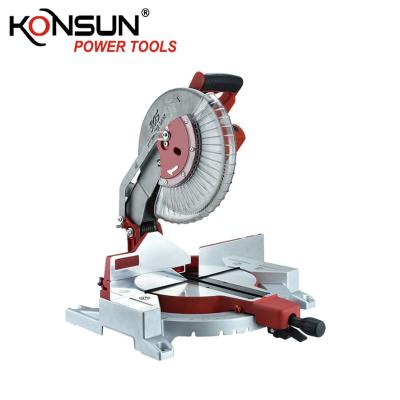 China For Cutting KONSUN 86305 Aluminum And Wood Quality 305mm Miter Machine 1300w Excellent Model Miter Saw for sale