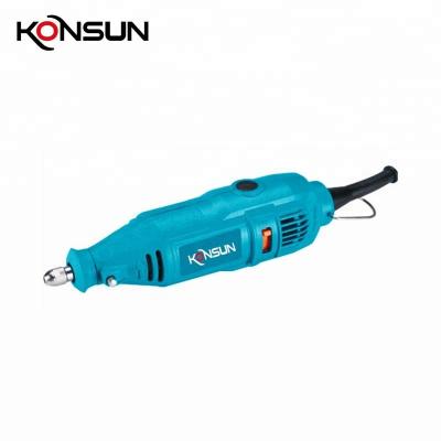 China KONSUN 85702 Professional Tools 3MM 300W Mini Electric Angle Die Grinder Soft Face KX85702 Model for sale