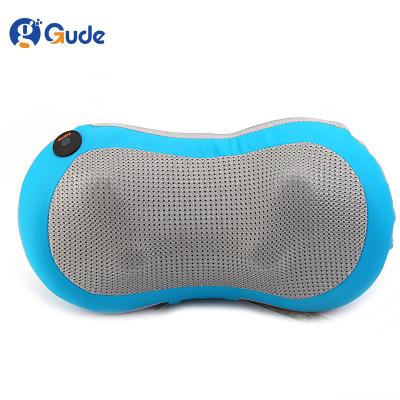 China Body Can Customize Logo Peanut Shape Massage Pillow Car Kneading Hot Compress Household Massager for sale