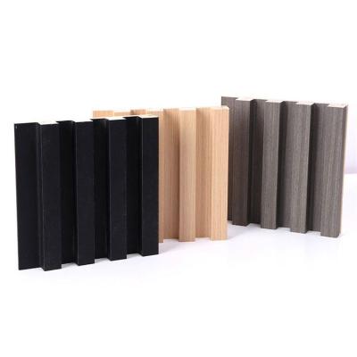 China Contemporary High Grade Flexible Wood Panel Fluted 3D Wall Panels for sale