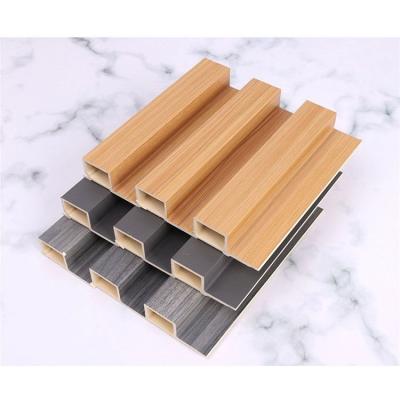 China Contemporary The Latest Hot Item Wood Panel Flexible Grooved Wall Panels for sale