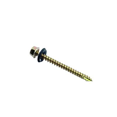 China HEX Hex Flanged Head Type 17 With EPDM Sealing Washer Self Tapping Screw for sale