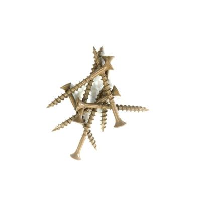 China Brown Ruspert Flat Tapping Screw With Type 17 Bugle Head Drywall Cut-Off Screw for sale