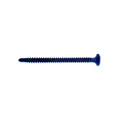 China Matte Black Phosphated With Phill Drive Bugle Head Carbon Steel Drilling Screws With Drywall Screw for sale