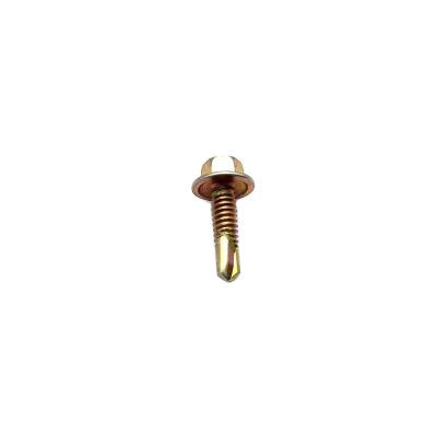 China Stainless Steel Hex Flanged Hea Yellow Zinc Self Drill Manufacture China Screw Bolt for sale