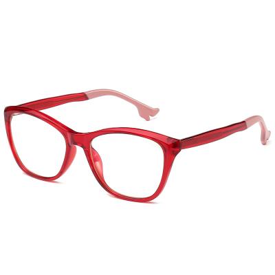 China Fashion Popular Custom Blue Light Glass Shoes Girl Women Designer Brands Famous Glasses Anti Frames Eyewear for sale