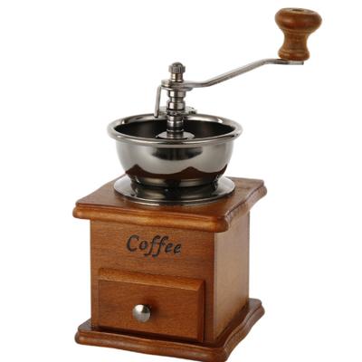 China Retro Viable Classic Drawer Style Coffee Grinder Coffee Grinder Bartender Tools for sale