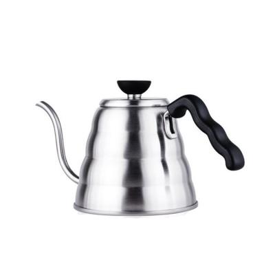 China 1L 1.2L Stainless Steel Thermometer High Gooseneck Tea Coffee Viable Kettle for sale