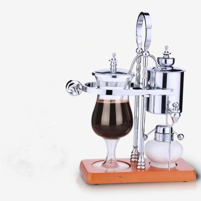 China Hotel color coffee tea maker good quality royal silver belgian coffee maker for sale