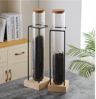 China Sustainable Jar Coffee Shope Show Room Use Extra Large Size Glass Food Storage Bottles Jars Carton Clear Sustainable Customized Size for sale