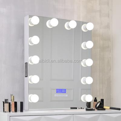 China High Quality Lighted Makeup Mirror With Led Beauty Hollywood Vanity Mirror for sale