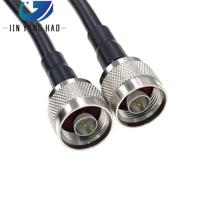 China Copper Cable 5D-FB RF Coaxial Cable 5D-FB Long RF Antenna 100cm Cable N Male To N Male for sale