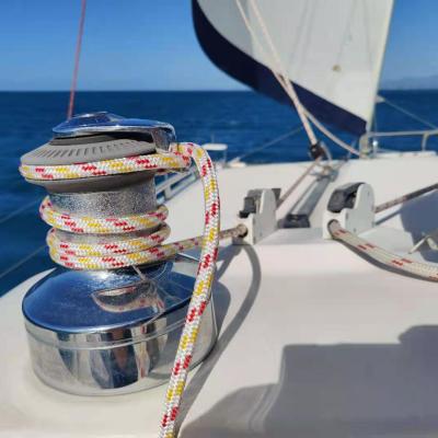 China Marine Sailboat UHMWPE Core With Polyester Sheath Rope For Sailing / Rigging / Pulling / Towing / Pulling for sale