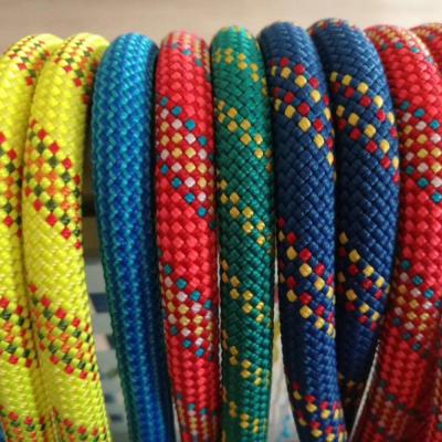 China 10.5 Mm Safety Climbing Static Ropes With CE UIAA Certificate A-DSJ10.5 for sale