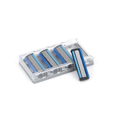 China System Razor 6 Blade Good Quality Shaving Barber Razor Cartridge Mens Shaving Razor for sale