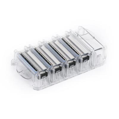 China Refill Cartridges GW3 Triple Blade Shaving Razor Cartridges 4S Refills For Men Shaving for sale