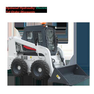 China Building Material Stores Electric Mini Skid Steer Loader ESL-830 Zero Emissions for sale