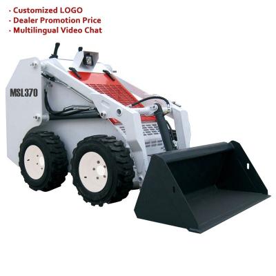 China Brand New Powerful Builder Supply Stores MSL-380 Skid Steer Loader | Chinese Front Mini Loader | Cheap prices | Factory direct supply for sale