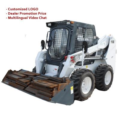 China Brand New China Top Brand Powerful Skid Steer WSL-500 Construction Material Stores Electric/Hydraulic Loader at Factory Competitive Price for sale