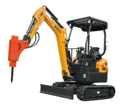 China Construction Material Shops Brand New WT-90 Small Hydraulic Crawler Excavator at competitive factory price from China for sale