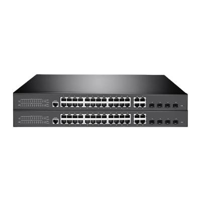 China LACP 56Gbps Layer 2+ Managed Switches 24G Poe Ports for sale