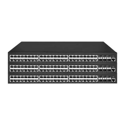 China POE 48 Port Layer 3 Managed Gigabit PoE+ Switch with 6 10G SFP+ Uplinks Commercial Grade for sale